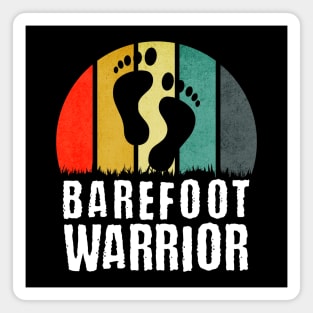 Barefoot Warrior Magnet